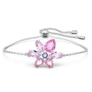 Advanced Female Crystal <strong>Necklace</strong> and Bracelet Set Unique Design with Dopamine Contrast <strong>Candy</strong> Jewelry - Product Image 6