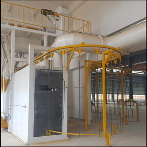 Mới đa trạm cố định điểm phôi quay bắn nổ máy làm sạch dây xích thông qua loại với thành phần động cơ lõi - Product Image 2