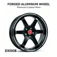 Jantes en alliage forgées par flux 4X100 15X6.5 CB 73.1 pour Toyota Yaris Vios Corolla Honda Fit City Mazda2 Nissan Tiida Micra