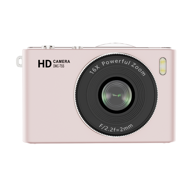 64MP 4K Digital Camera for Teens Photography Vlogging Camera With 16X Zoom Autofocus 2.4 Inch IPS Flip Screen Type-C Video Cam
