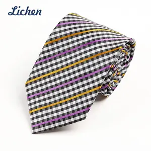 New Fashion Suit Accessories Fancy Flower Design Polyester Neckties For Men