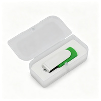 Flashdisk USB Putar Berlogo Kustom Logam 2.0 3.0 2GB 4GB 8GB 16GB 32GB 64GB 128GB 256GB Pendrive Memory Stick Grosir Murah