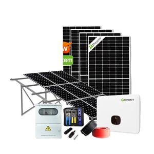 Japower人気の新しいデザインのオングリッドソーラーパワーシステム61218 24 30 36 Kw家庭用グリッドソーラーシステムのソーラーストレージシステム - Product Image 1