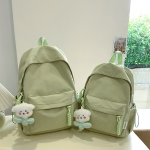Mini <b>Backpack</b> For Female Students Lightweight Solid Color With Interior Zipper Pocket <b>School</b> Education Summer 2024 - Product Image 4