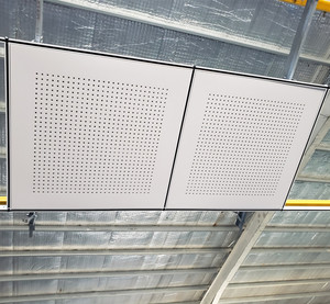 Kim loại treo trần gạch nhôm gạch Trần 595*595 - Product Image 5