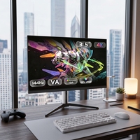 Moniteur de jeu UHD 3840x2160 144Hz de 31,5 pouces, écran plat IPS VA, approvisionnement en gros pour les acheteurs B2B