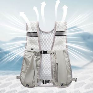 Outdoor <b>Running</b> <b>Reflective</b> <b>Vest</b> Lightweight Hydration <b>Running</b> <b>Vest</b> Portable Backpack for Trail <b>Running</b> for Men and Women - Product Image 4