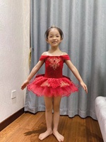 Kostum Tari Tutu Anak-anak, Kostum Dansa Tutu, Kompetisi Pertunjukan