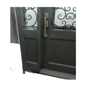 Venta al por mayor de alta calidad usados exterior de metal puertas de seguridad diseños Rotura de puente térmico - Product Image 1