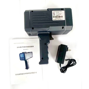 เครื่องวัดอัตราการไหลความถี่วิทยุแบบมือถือ เครื่องมือวัดความเร็วการไหลแบบไม่สัมผัส เครื่องคำนวณความเร็วการไหลและอัตราการไหล - Product Image 1