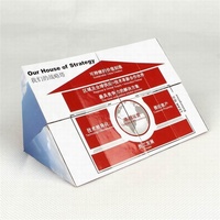 Hadiah Promosi Kustom Kubus Ajaib Lipat Segitiga 7cm Puzzle Kubus Balik Mainan Edukatif