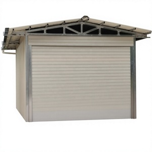 Porte à enroulement automatique en acier coloré, galvanisée, résistante au vent, porte de sécurité à enroulement pour entrepôt, usine industrielle - Product Image 6