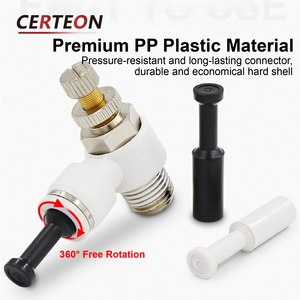 ฝาปิดท่อแบบเสียบเร็ว 4–12มม สำหรับท่อลม ทนแรงดันสูง ไม่รั่ว เหมาะกับหัวปิดปลายท่อลม - Product Image 2