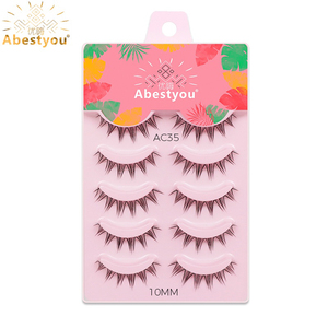 Abestyou - <span class=keywords><strong>Pestañas</strong></span> Magnéticas Naturales Hechas a Mano al por Mayor, de Alta Calidad, Suaves y Ligeras, Sin Necesidad de <span class=keywords><strong>Pegamento</strong></span> ni Delineador, Paquete Personalizado - Product Image 6