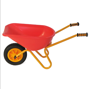 Roue pneumatique en plastique métal Jouet de jardinage Cadeau pour enfants <span class=keywords><strong>Brouette</strong></span> de jardin Outils de <span class=keywords><strong>brouette</strong></span> Dolly - Product Image 5