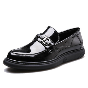 Zapatos Formales de Negocios y Boda de Alta Calidad, de Cuero Genuino, con Malla Transpirable, Retro, Ligeros e Impermeables, con Suela Plana - Product Image 1