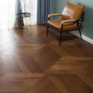 Plancher en bois composite multicouche en chêne <span class=keywords><strong>et</strong></span> noyer noir, à chevrons, adapté aux bébés, <span class=keywords><strong>parquet</strong></span> assemblé <span class=keywords><strong>hexagonal</strong></span> - Product Image 5