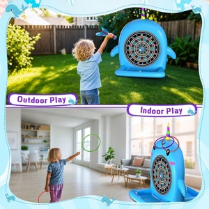 Jeu de fléchettes flottant gonflable en PVC pour l'eau, 36,02*29,72*37,4 pouces, idéal pour les fêtes d'été en famille, cadeau d'anniversaire pour enfants, adolescents et adultes - Product Image 3
