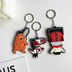 Bán Sỉ Tại Chỗ Móc Khóa Nhựa Thiết Kế <span class=keywords><strong>1000</strong></span> Móc Khóa Cao Su Pvc Hoạt Hình Dễ Thương Móc Chìa Khóa Cao Su Pvc Mềm 3d 2d Tùy Chỉnh - Product Image 2