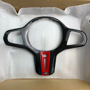 Embellecedor de cubierta de volante Interior de fibra de carbono seco para BMW 3/4/5/6/7 Series G20 G30 G32 G80 G02 F90 F98 X3M X4M - Product Image 4
