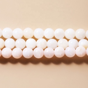 Round Handmade Gemstone Shell Pearl <b>Beaded</b> for <b>Men</b> Women <b>Bracelet</b> - Product Image 2
