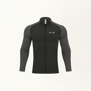 Chaqueta de Ciclismo Personalizada PASUXI OEM para Hombre, Transpirable, que Absorbe la Humedad, Manga Larga, Ropa Deportiva para Equipo de Ciclismo, Venta al Por Mayor, Diseño con Bloques de Color - Product Image 3