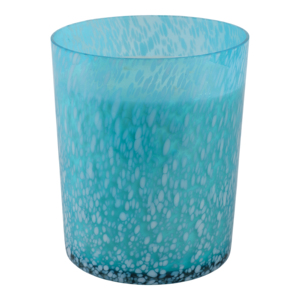 Candela Profumata in Vetro Maculato Grande, Votiva Decorativa per Uso Interno ed Esterno - Product Image 3