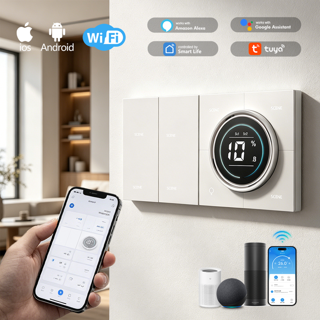 Zigbee Smart Switch Relay Module 1 2 3 4 Gang Works With Tuya SmartThings Alexa for Mesh Network Home Automation Intergrators