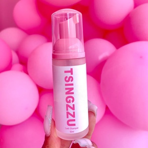 Outils de maquillage sans stimulation, shampoing mousse pour extensions de cils 60 ml, colle pour faux cils, accessoires, mousse nettoyante pour cils - Product Image 4