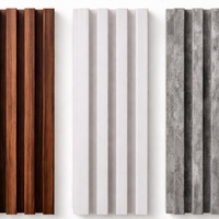 Panneau mural intérieur moderne en WPC imperméable Europa pour la décoration murale intérieure des maisons et des hôtels