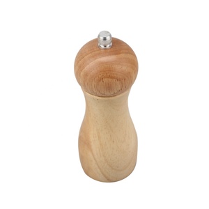 ชุดเครื่องบดเกลือและพริกไทยทำจากทองเหลืองและไม้โอ๊ค - Product Image 1