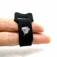 Attaches de câble en nylon et polyester de type P, attaches de câble durables imprimées, sangle à boucle pour la gestion des câbles