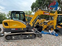 Excavatrice sur chenilles hydraulique XCM-G XE60G PRO d'occasion à haut rendement, à bas prix et très demandée, pour travaux routiers avec accessoires