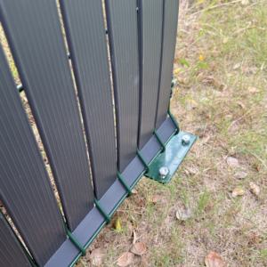 Kit <span class=keywords><strong>d</strong></span>'<span class=keywords><strong>occultation</strong></span> 3D à <span class=keywords><strong>lattes</strong></span> verticales Anthracite, panneau <span class=keywords><strong>d</strong></span>écoratif pour clôture de jardin en PVC - Product Image 5