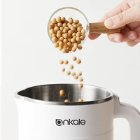 Nouveauté : Blender chauffant pour aliments, 1500 ml, machine à lait de soja, machine à lait de noix, amandes, pour la maison.