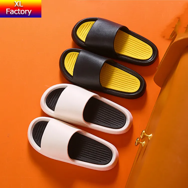 도매 다양한 제품 남자의 홈 스포츠 슬리퍼 두꺼운 밑창 숙녀 욕실 침실 편리한 신발 버블 슬라이드