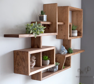 Wood Floating Display Shelf