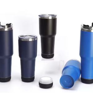 Venta al por mayor: Vaso térmico de acero inoxidable de 40 oz con asa y pajita - Product Image 5