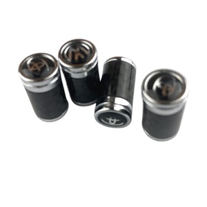 Aluminum Valve <b>Cap</b> Set Of 4 Universal Tire Valve <b>Stem</b> <b>Caps</b> For Car Replacement Repair - Product Image 1