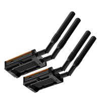 HOOMC 1080P 60Hz Mini HDMl émetteur et récepteur d'extension sans fil 500M prise en charge 1 à plusieurs pour moniteur de télévision projecteur Pc