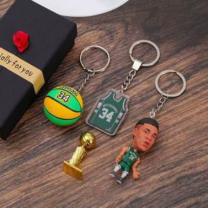 Porte-clés figurine Star Player Kobe Harden Curry <span class=keywords><strong>Durant</strong></span> Giannis – Coffret cadeau souvenir de basketball pour cadeaux publicitaires - Product Image 2
