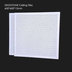 Âm thanh hấp thụ tấm thạch cao miễn phí mẫu phổ biến mô hình vách thạch cao tiêu chuẩn đục lỗ trần cho Bảng âm thanh - Product Image 6