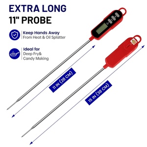Thermomètre de cuisson numérique étanche pour barbecue, lecture instantanée - Product Image 2