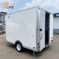 Camion de cuisine mobile complet pour la vente de snacks, beignets, hot-dogs, pizzas, glaces pour restaurants et commerçants