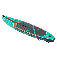 Tabla de Paddle Surf Inflable de Fábrica OEM de 10.6'x30"x6" con Tecnología Drop Stitch DWF, Certificaciones CE, ROHS y REACH