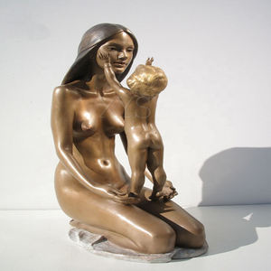 Escultura Femenina Desnuda de Bronce de Tamaño Real, Diseño Personalizado, Técnica de Fundición 3D, Modelo de Artista Antiguo - Product Image 3