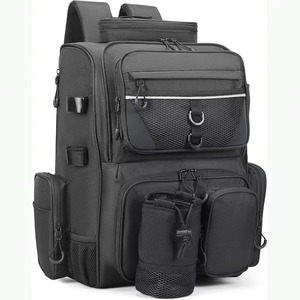 Mochila de pesca con soporte para cañas, muestra gratuita, equipo de pesca resistente al agua Oxford 900D, bolsa de aparejos de pesca de gran capacidad de 42L - Product Image 2