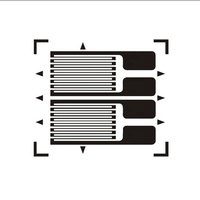 BF350-2FB jauge de contrainte pour essai de déformation
