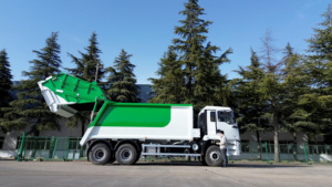 Cimc משאיות אשפה דחיסה 15 מטר מעוקב עבור איסוף אשפה - Product Image 2