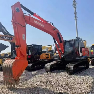 Excavatrice d'occasion Hitachi ZX200 de 20 tonnes, d'origine japonaise, équipement hydraulique d'occasion, moteur, brise-roche, certifiée CE - Product Image 1